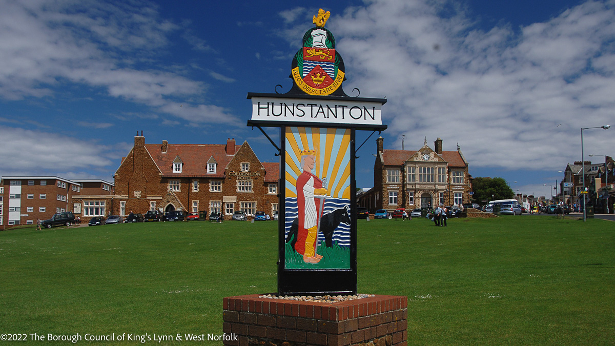 Hunstanton Sign