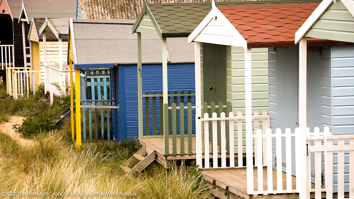 Hunstanton beach huts