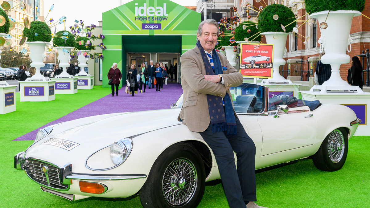 Vintage car, Ideal Home show 