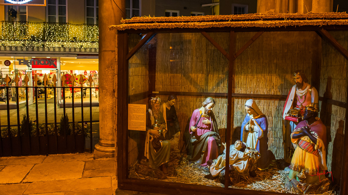 Windsor nativity display