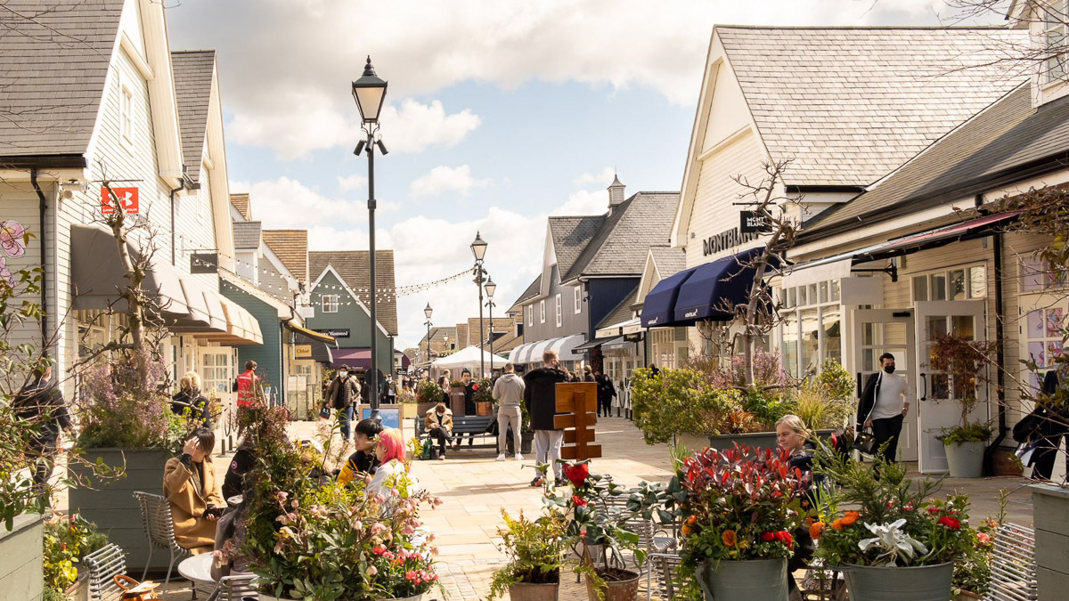 Bicester Shopping Village in Oxfordshire