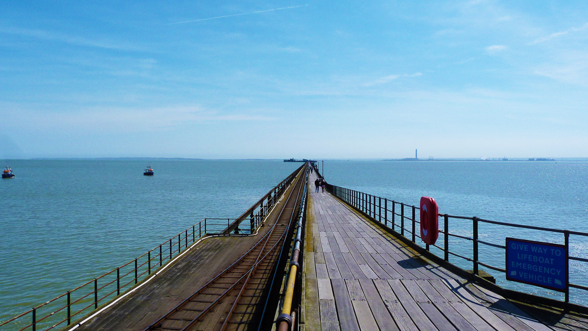 Southend Pier walkway