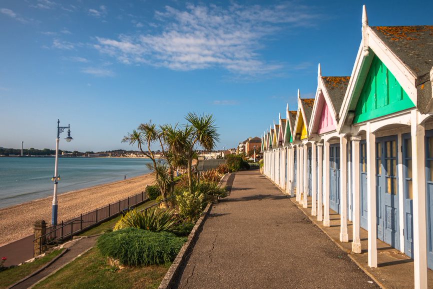 Beach Huts Weymouth coach trips from luton 